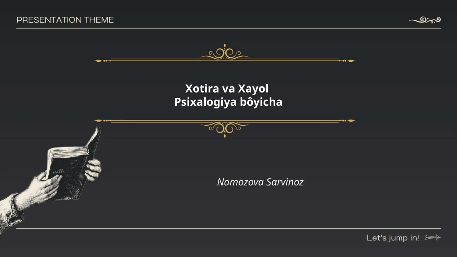 Xotira va Xayol