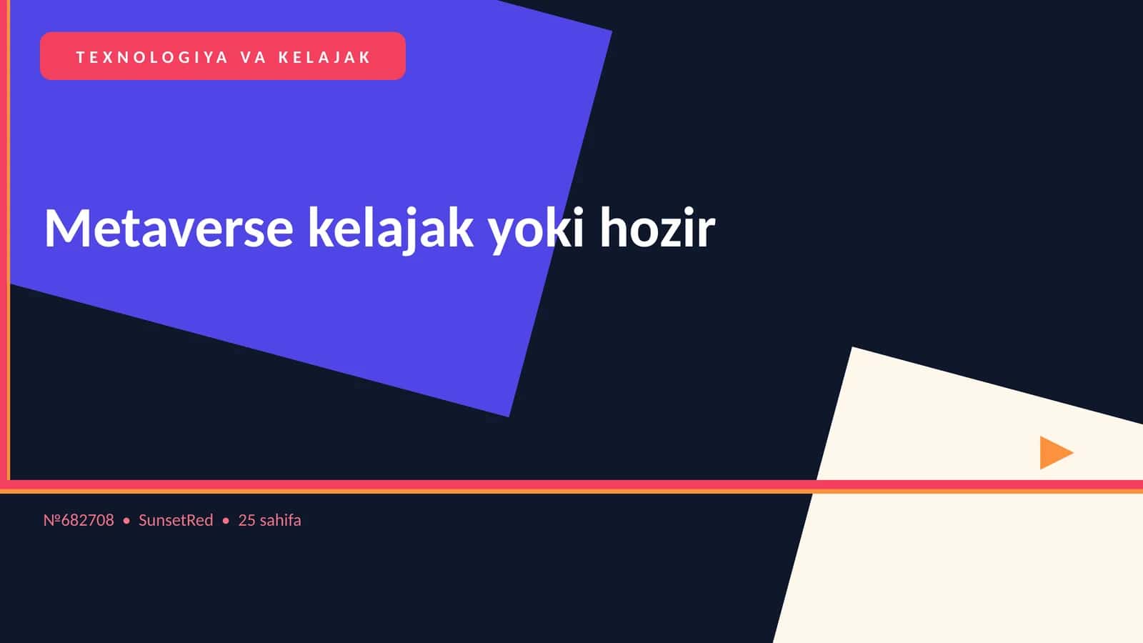 Metaverse kelajak yoki hozir