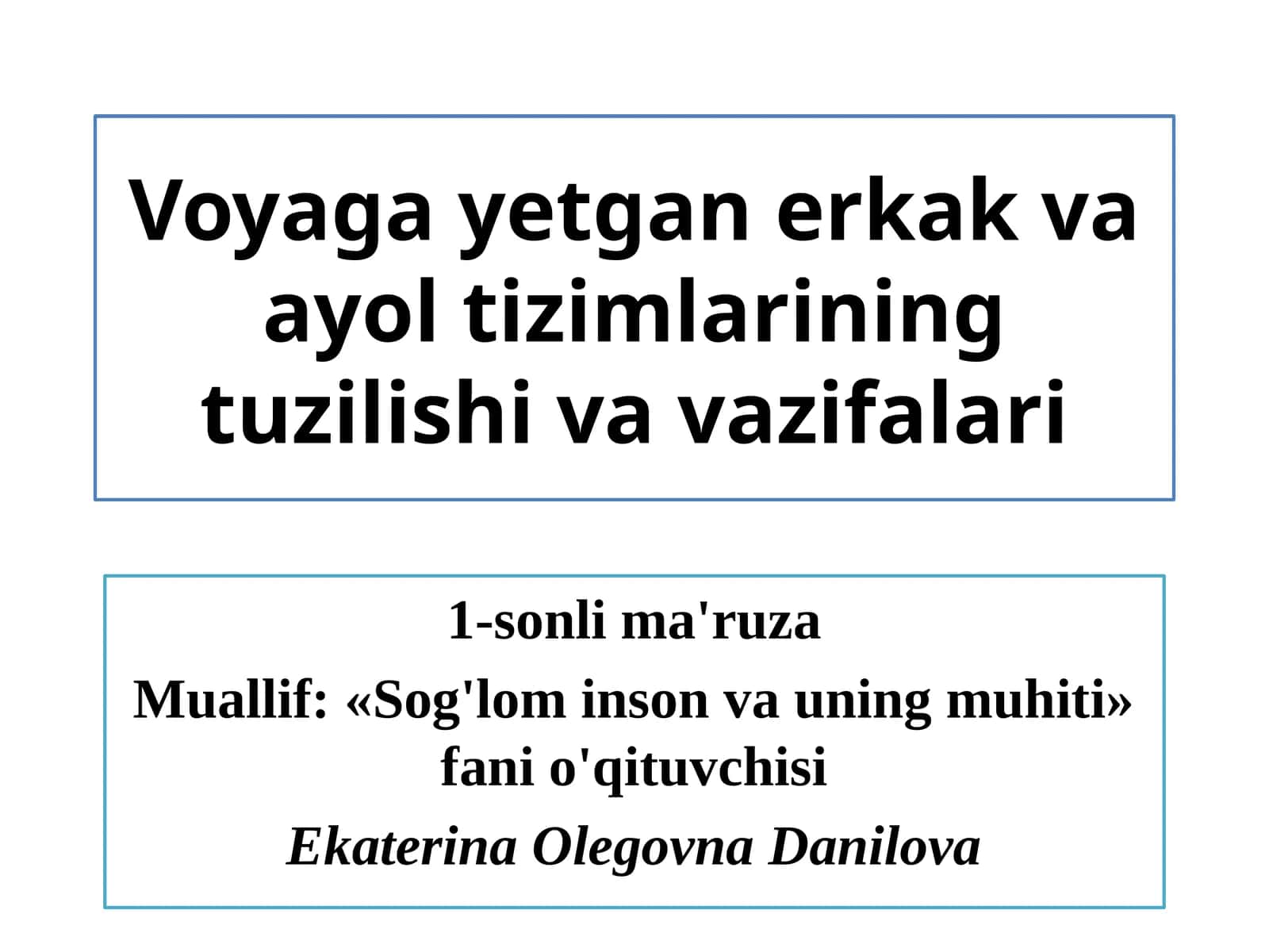 Kattalar organizmi a'zolar tizimi tuzilishi va funksiyalari