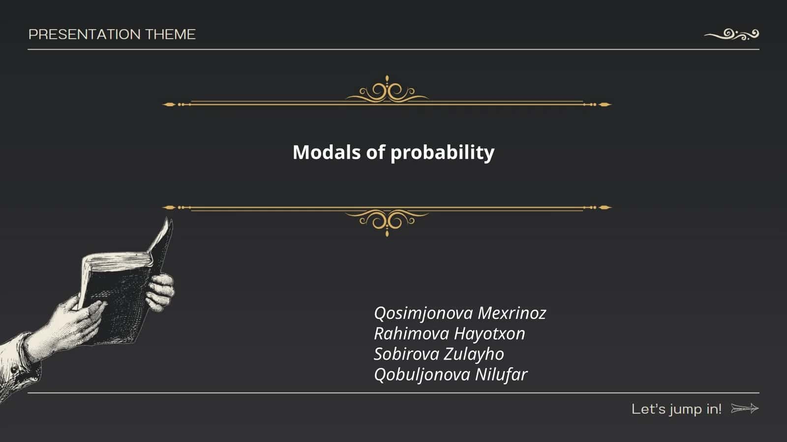 Modals of probability