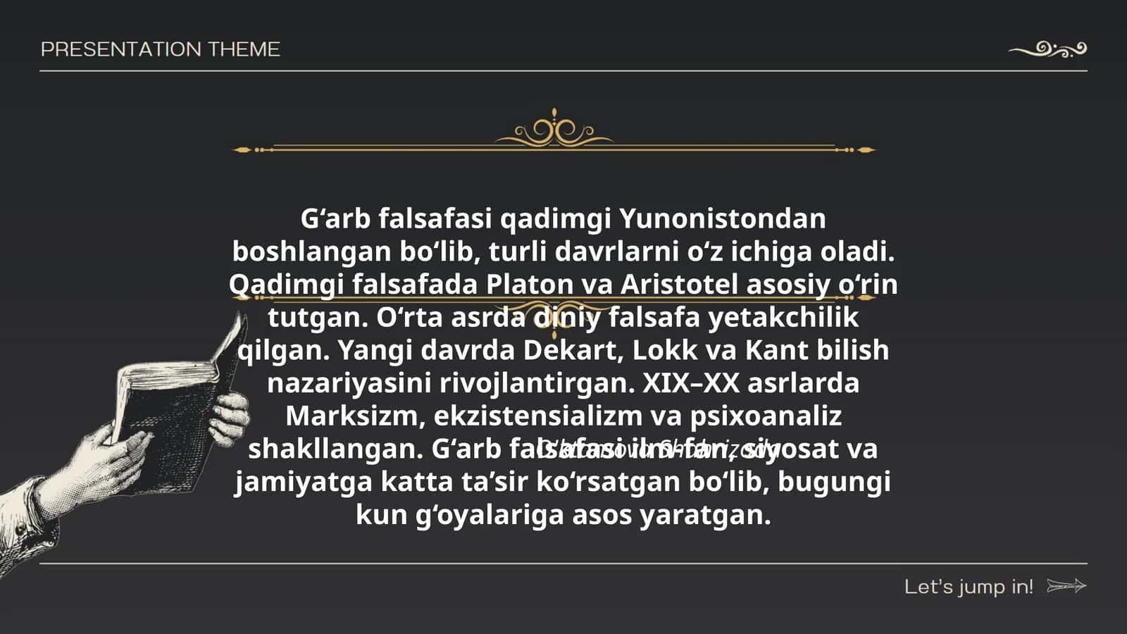 G‘arb falsafasi