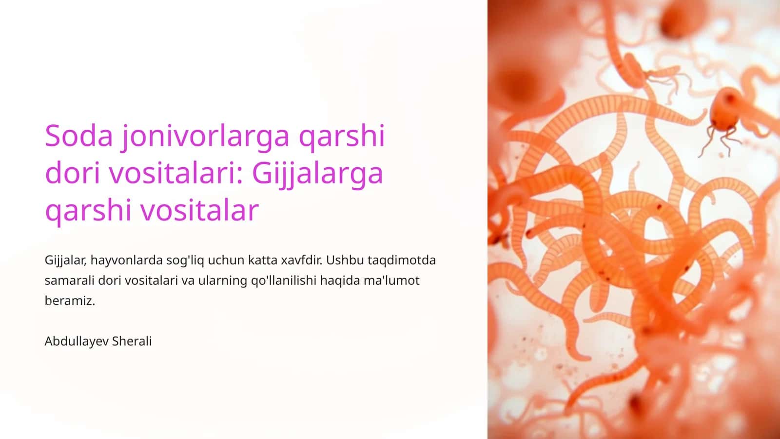 Gijjalarga qarshi dori vositalari