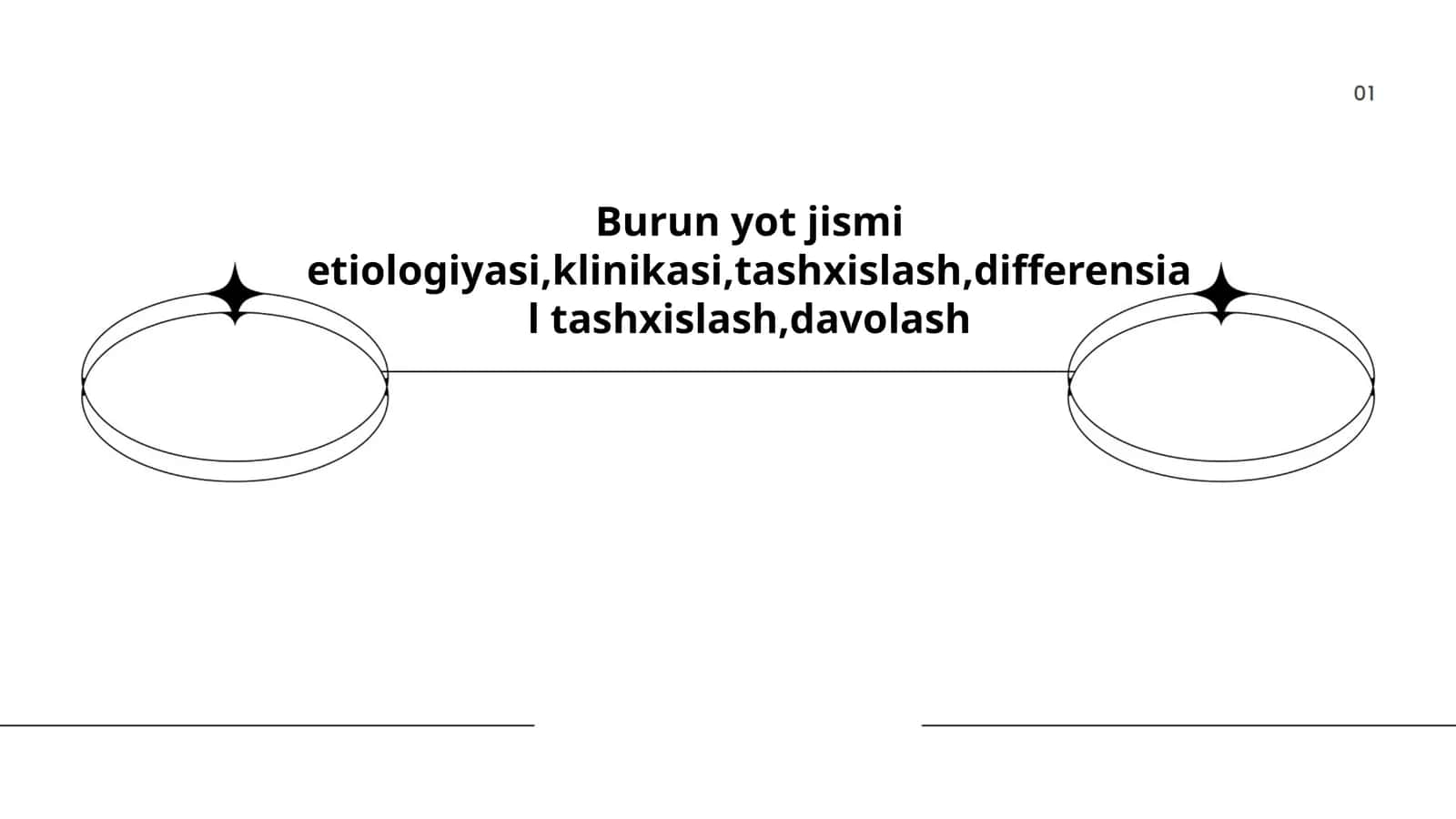 Burun yot jismi etiologiyasi, klinikasi, tashxislash, differensial tashxislash, davolash