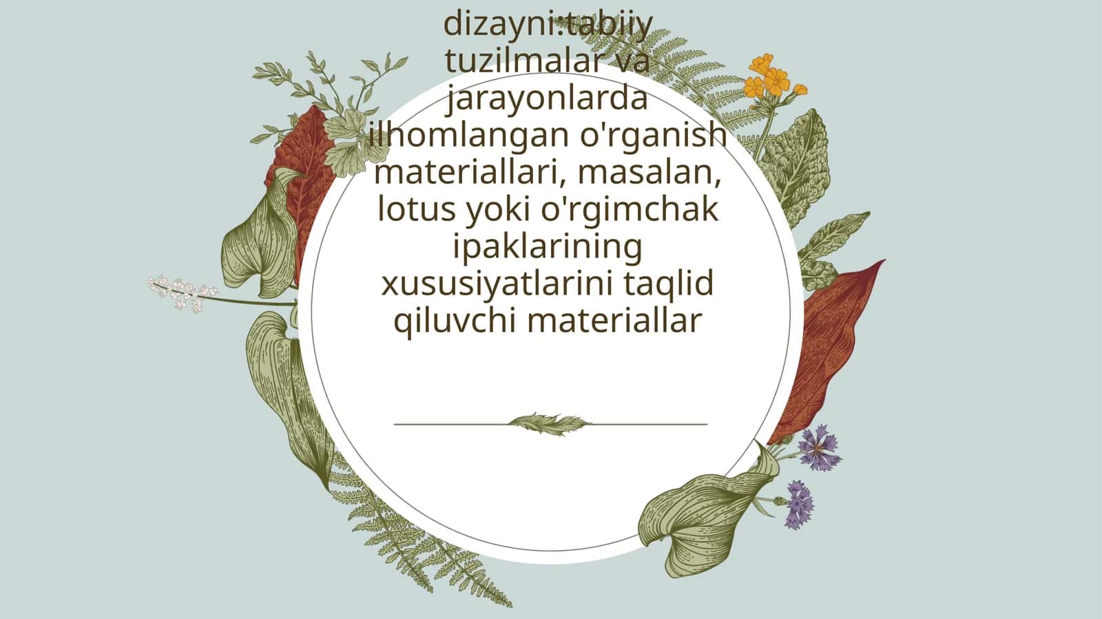 Biomimetik materiallar dizayni
