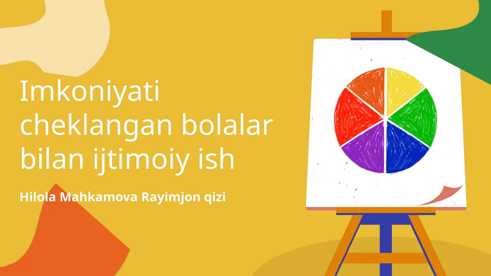 Imkoniyati cheklangan bolalar bilan ijtimoiy ish