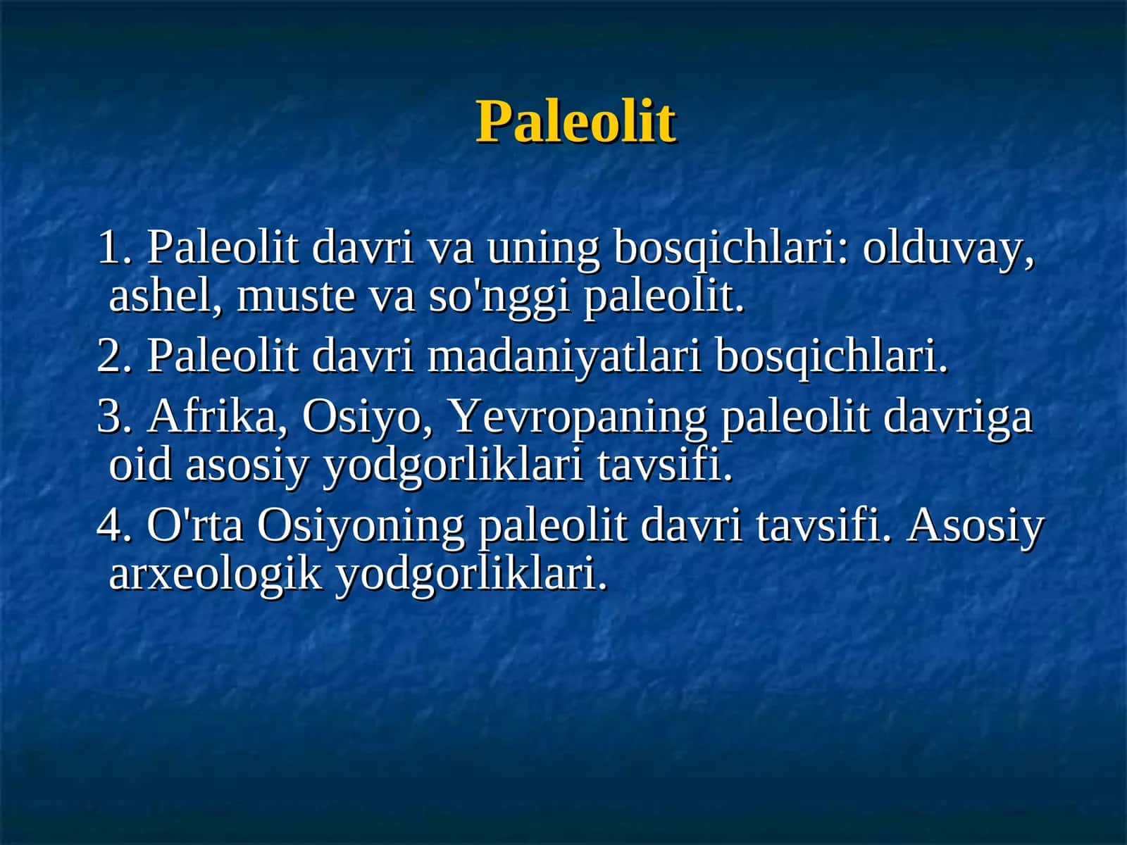 Paleolit