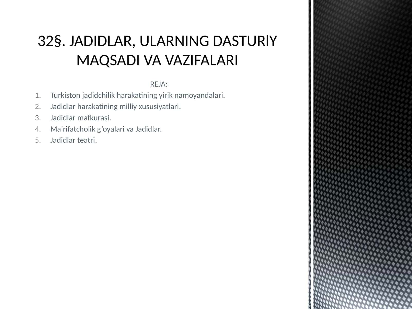 Jadidlar harakati
