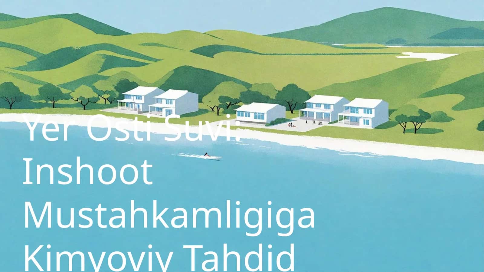 Yer Osti Suvi: Inshoot Mustahkamligiga Kimyoviy Tahdid