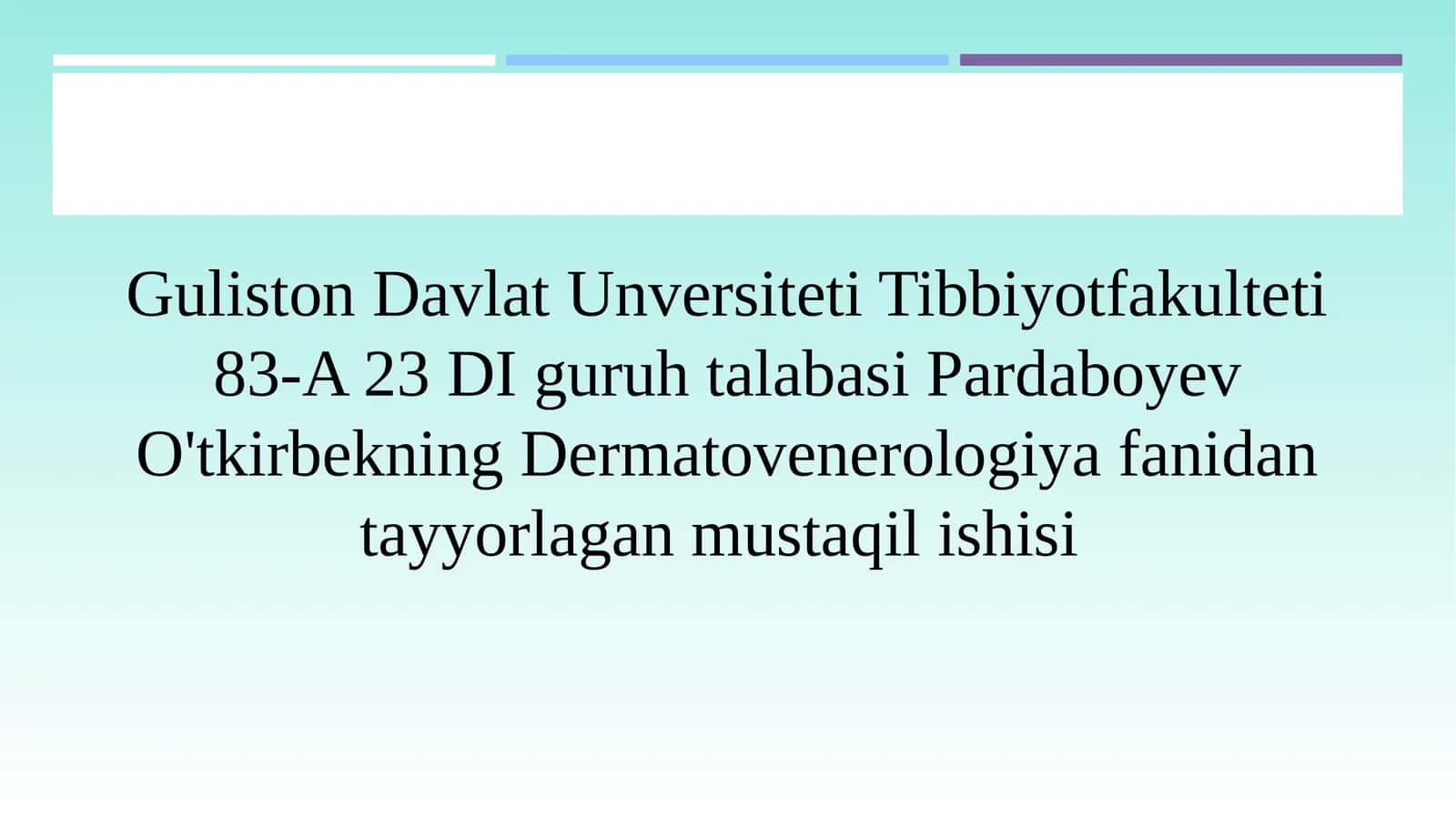 Teri sili taqdimot