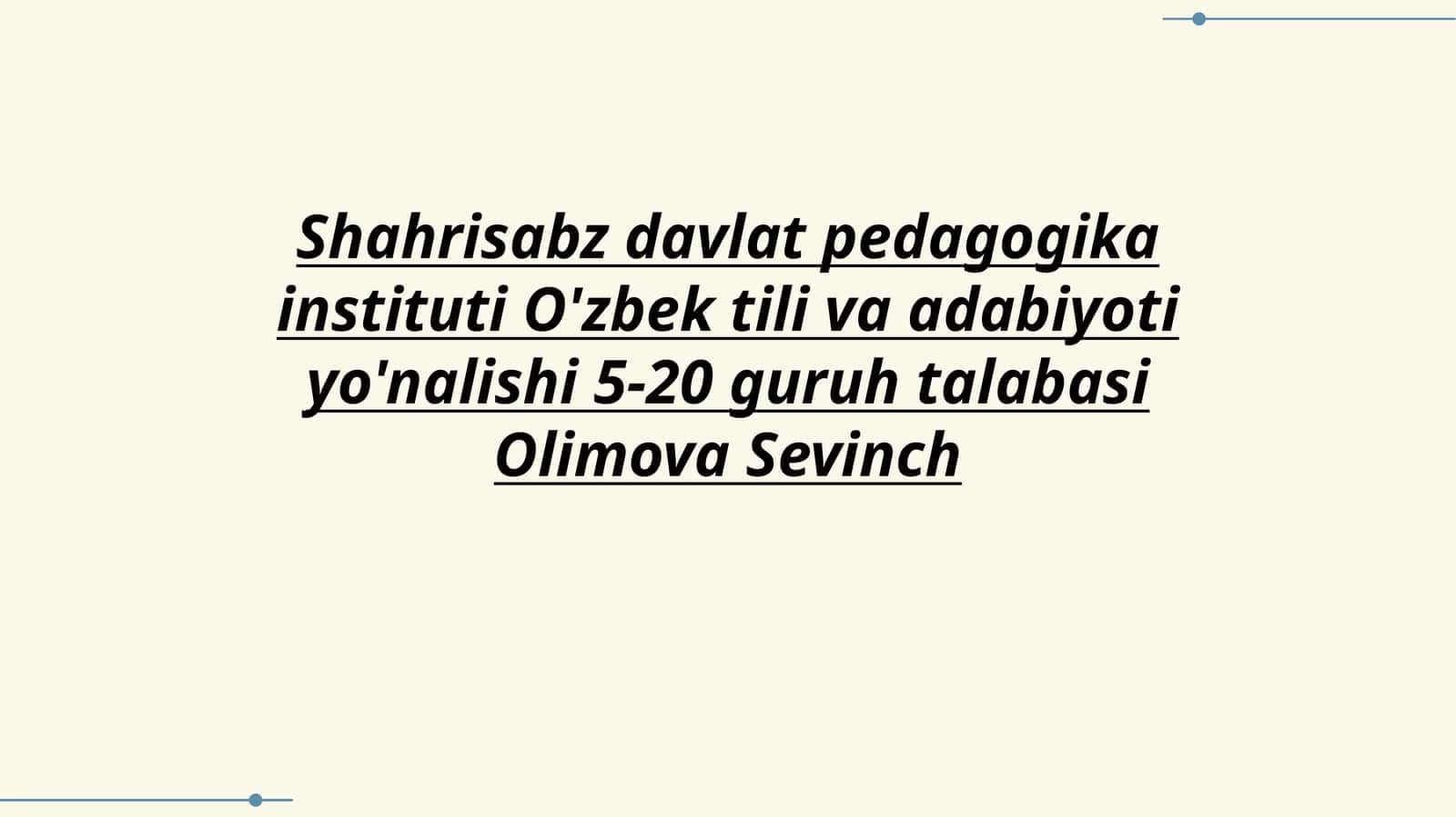 Navaoy tu'ylarini sharhlash