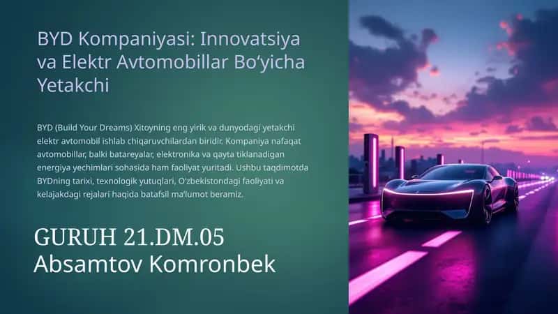 BYD Kompaniyasi