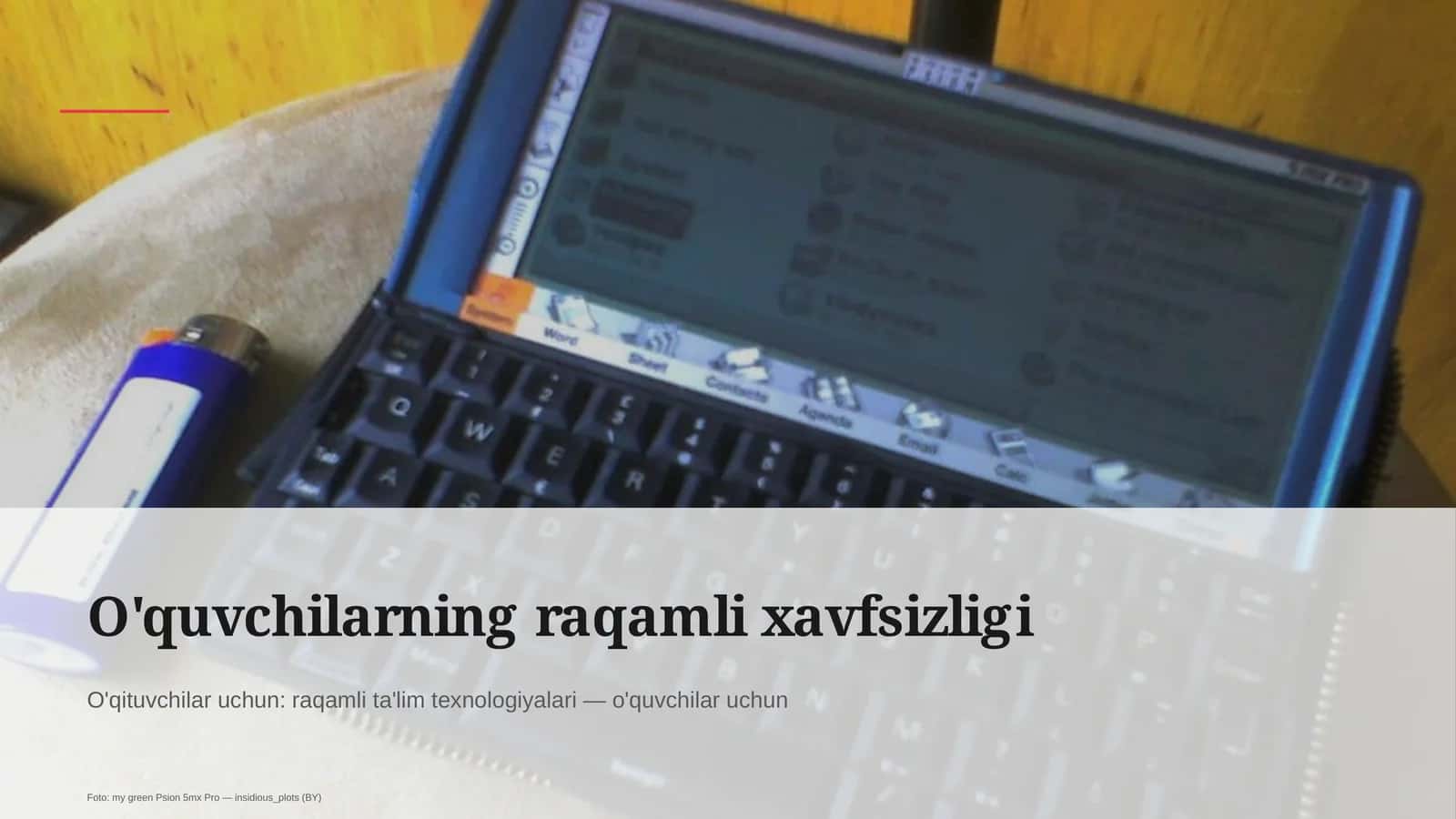 Raqamli Ta'lim Texnologiyalari