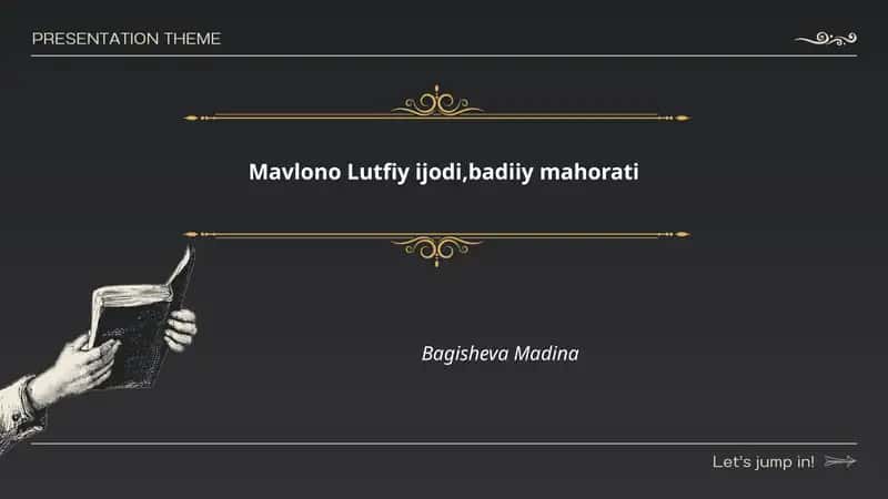 Lutfiy ijodi