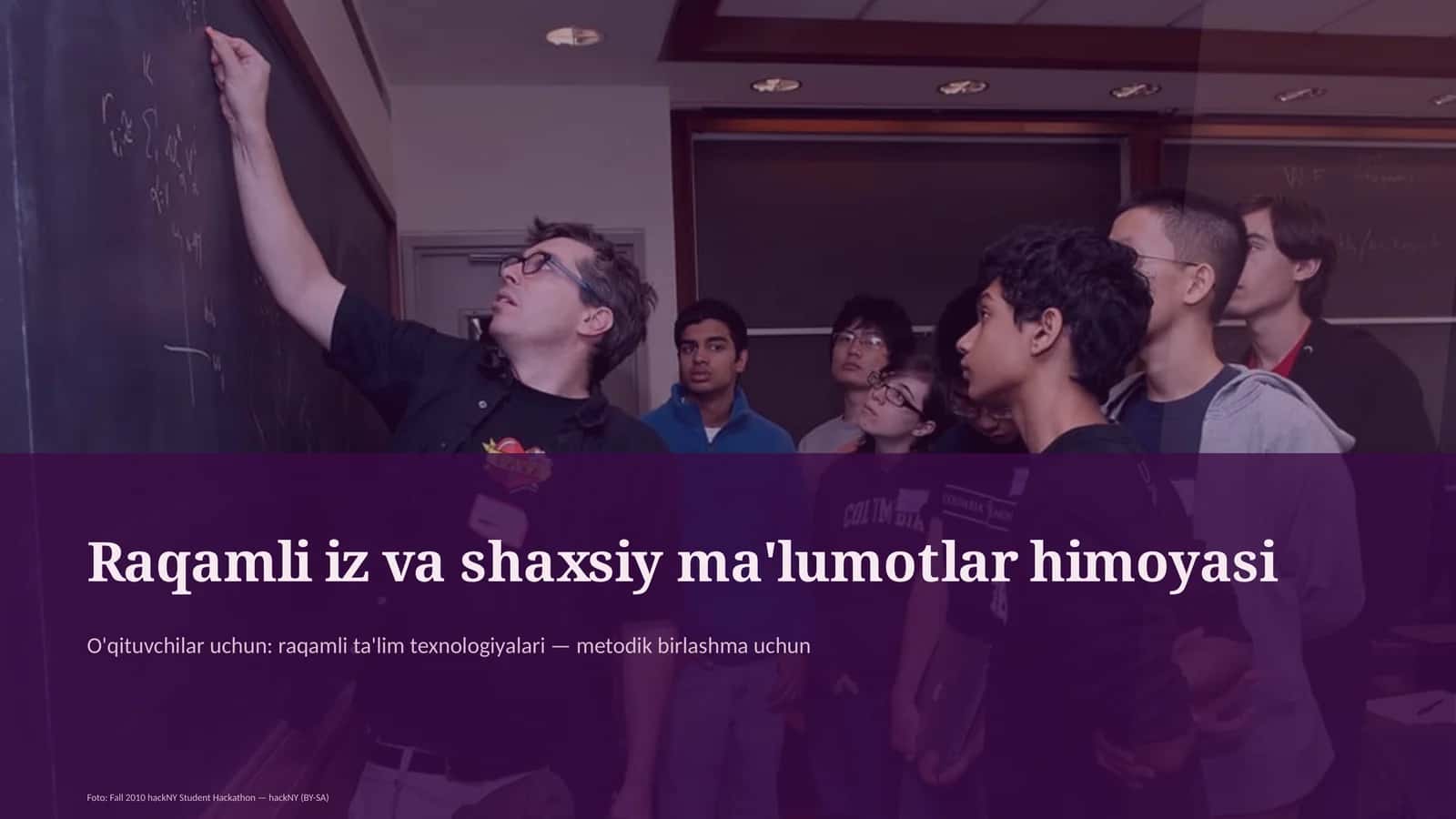 Raqamli iz va shaxsiy ma'lumotlar himoyasi