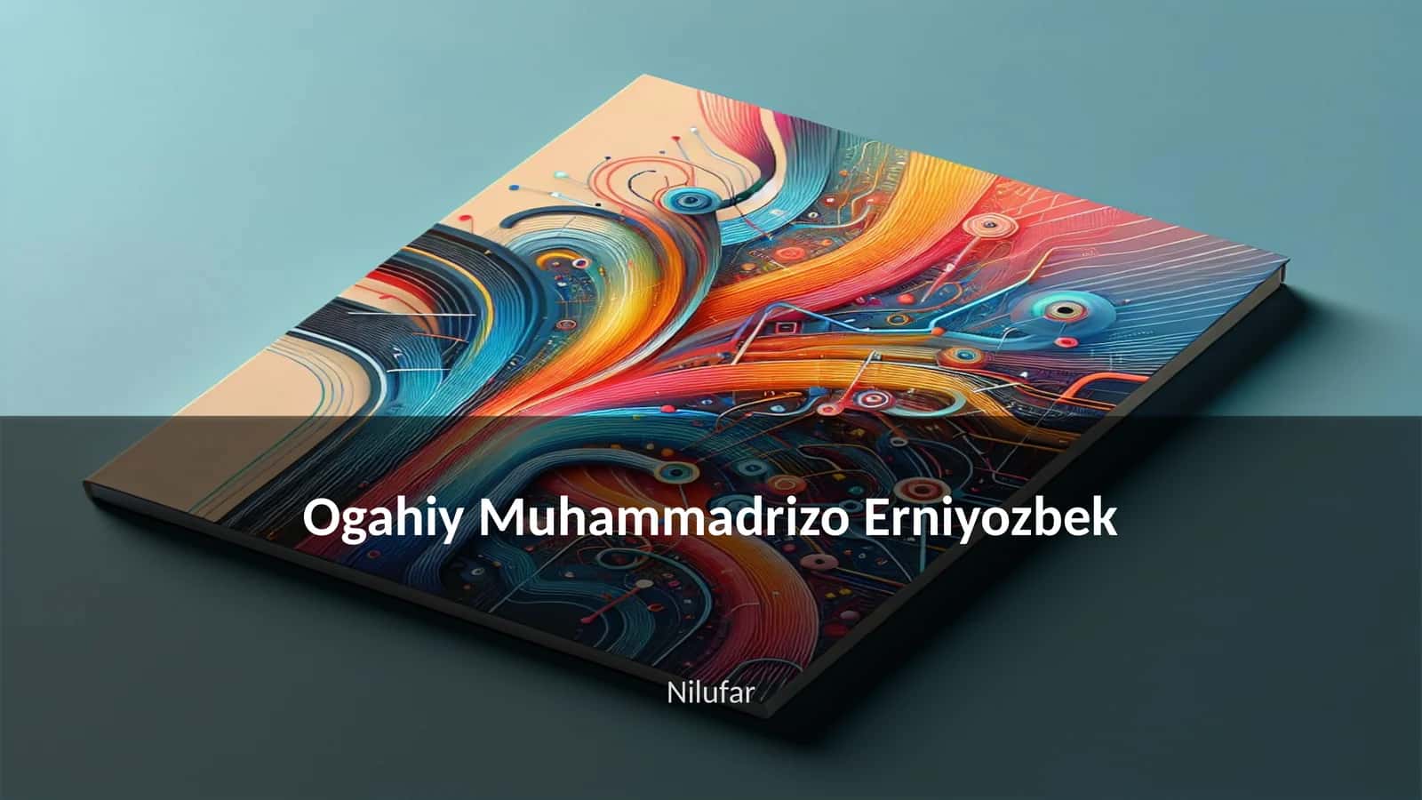 Ogahiy Muhammadrizo Erniyozbek