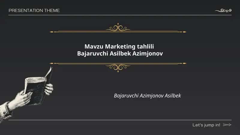 Marketing tahlili