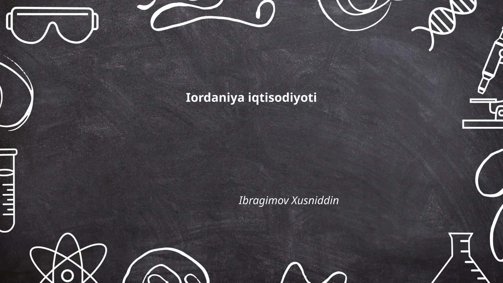 Iordaniya iqtisodiyoti