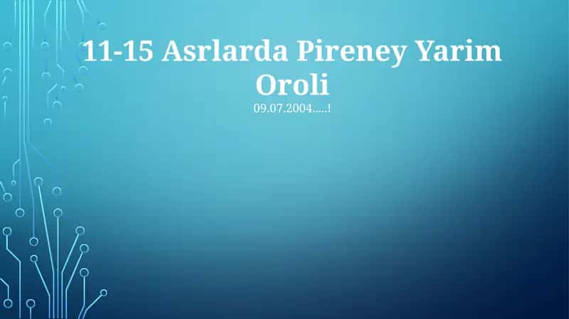 Pireney Yarim Oroli