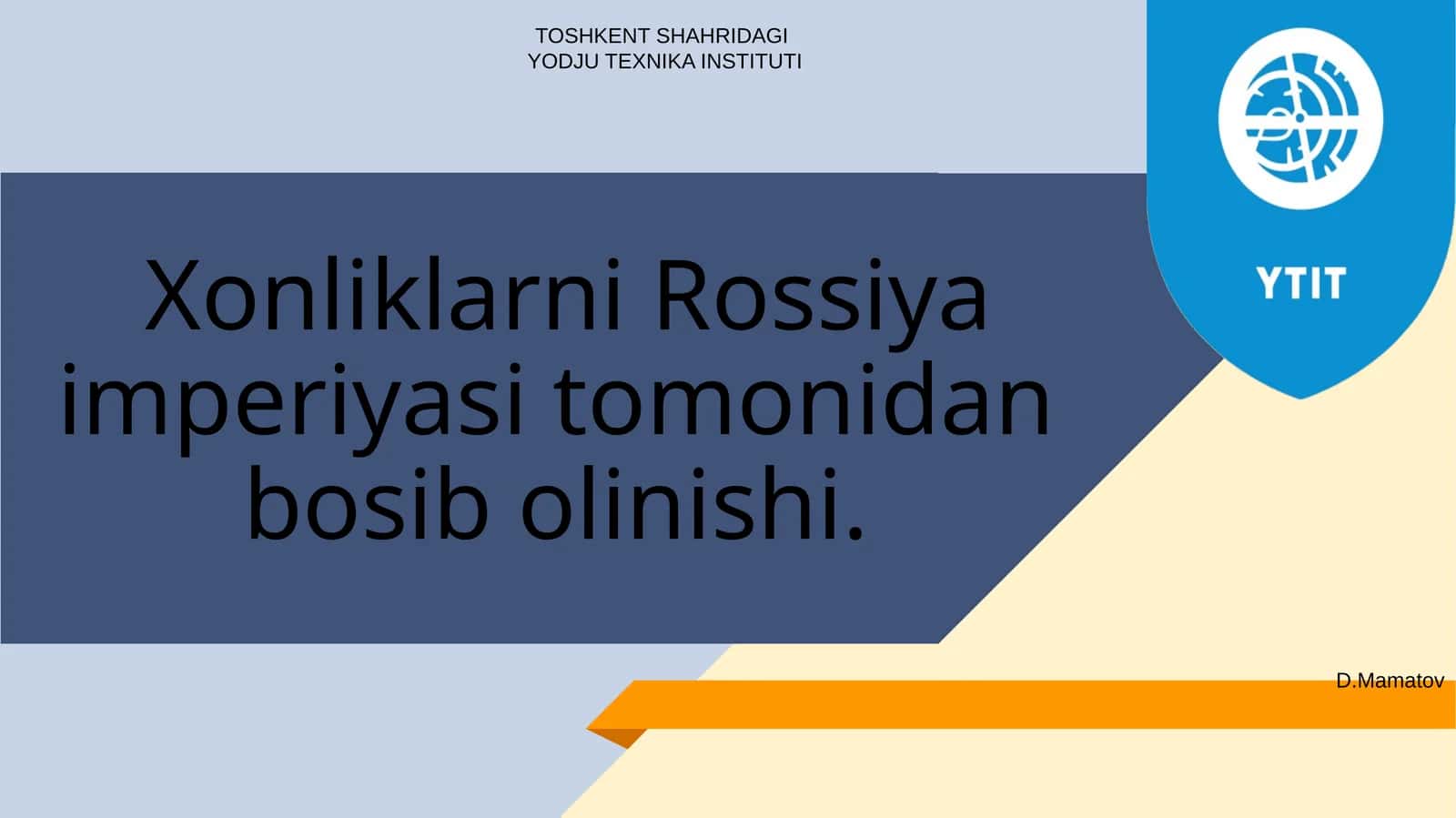 Xonliklarni Rossiya imperiyasi tomonidan bosib olinishi