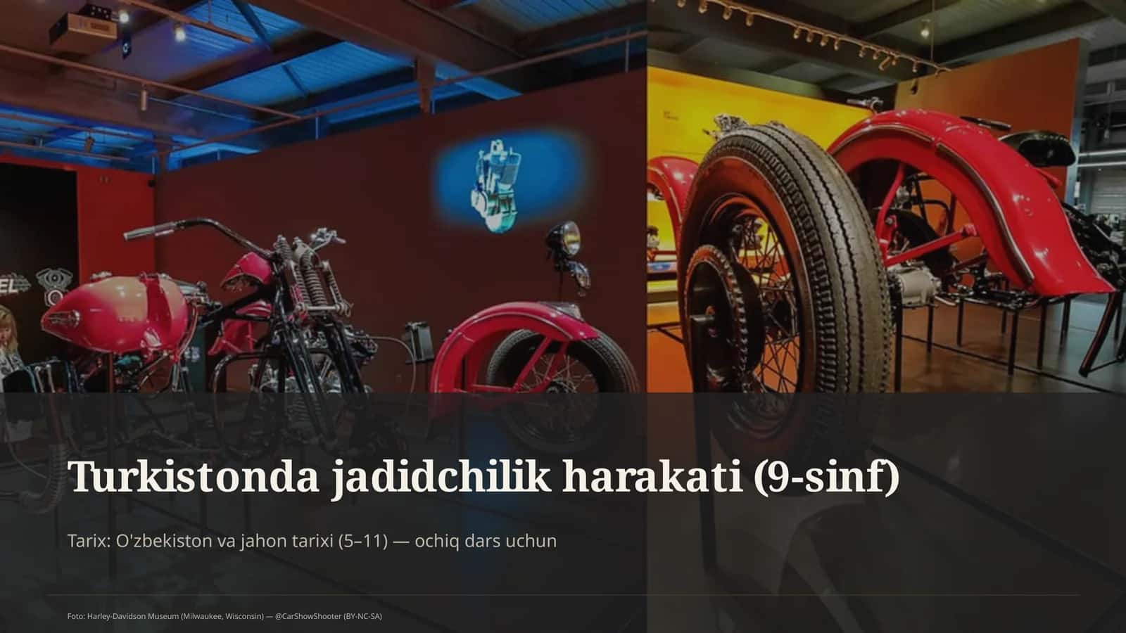 Turkistonda jadidchilik harakati (9-sinf)