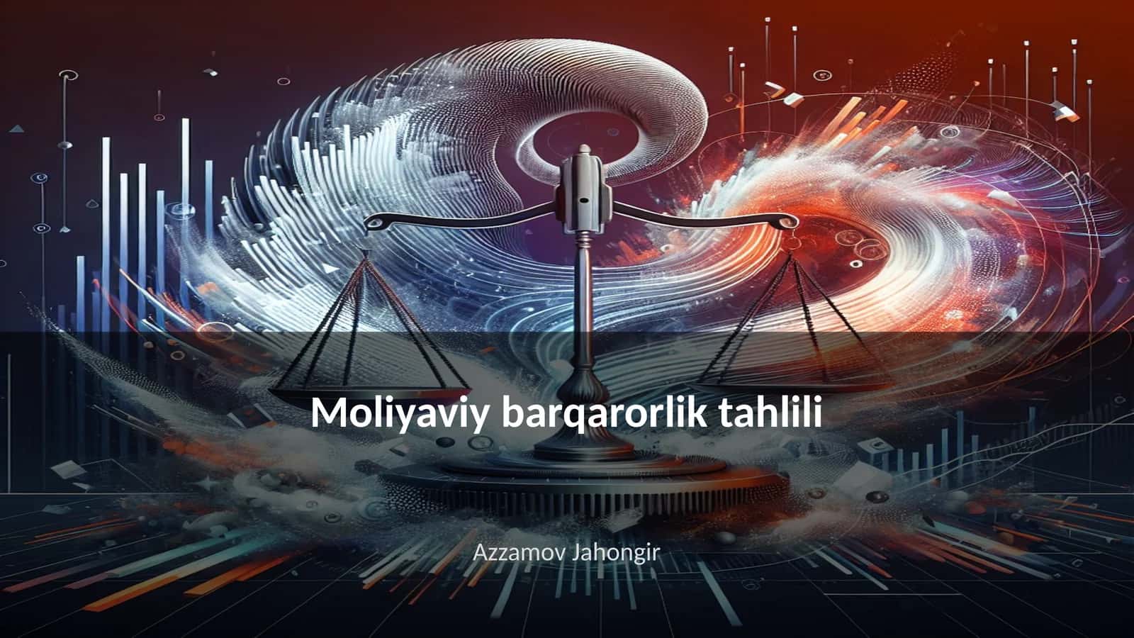 Moliyaviy barqarorlik tahlili
