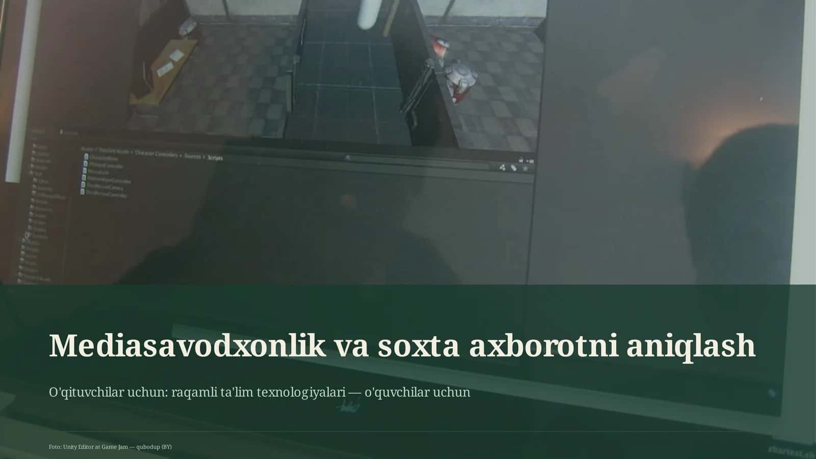 Mediasavodxonlik va soxta axborotni aniqlash