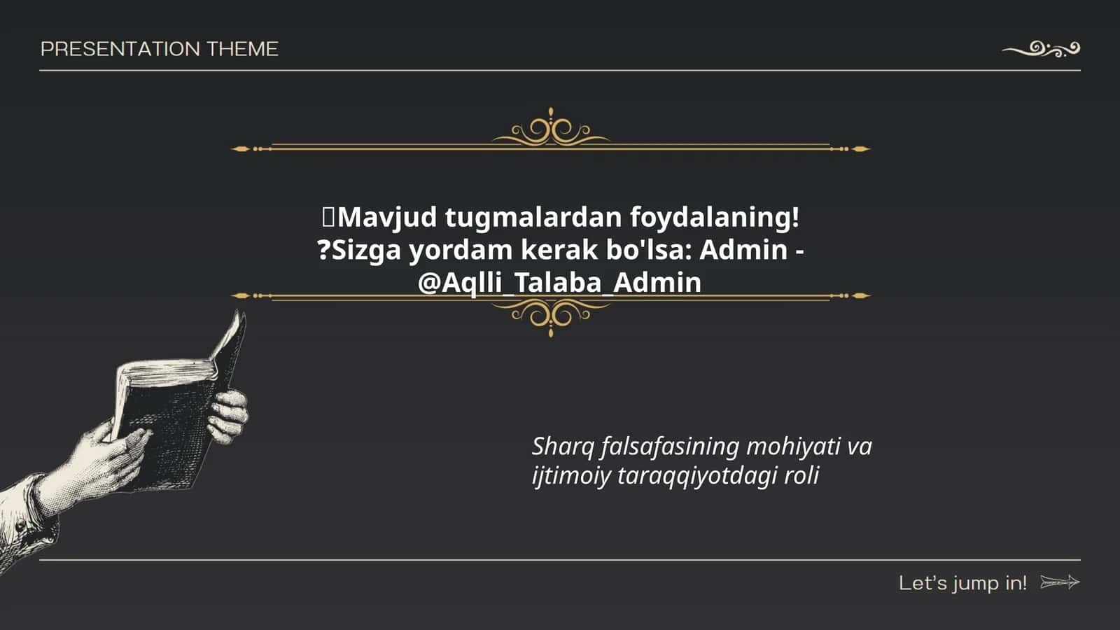 Sharq falsafasining mohiyati va ijtimoiy taraqqiyotdagi roli