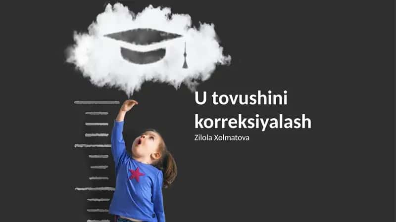 "U" tovushini tuzatish