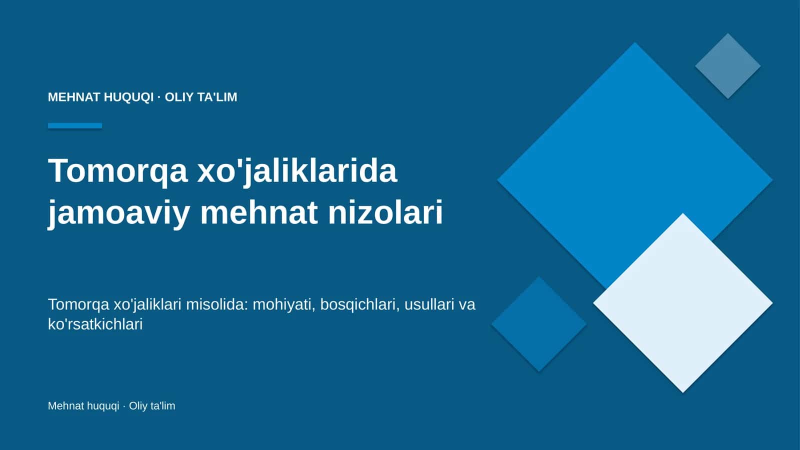 tomorqa xo'jaliklarida jamoaviy mehnat nizolari 9823