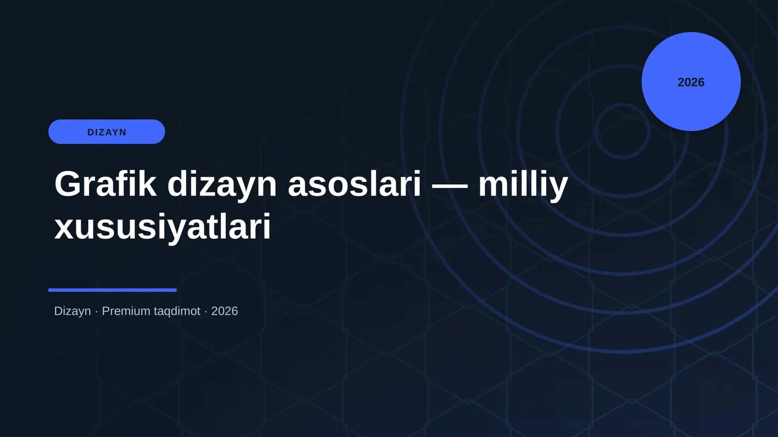 Grafik dizayn asoslari — milliy xususiyatlari