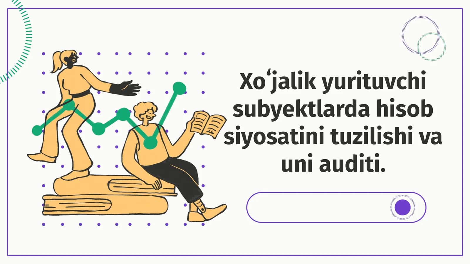Xoʻjalik yurituvchi subyektlarda hisob siyosatini tuzilishi va uni auditi