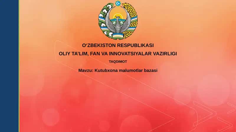 Kutubxonamalumotlarbazasi