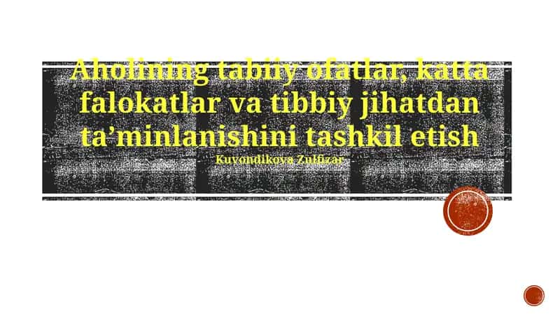 Favqulodda vaziyatlar vazirligi (FVV) ta'lim muassasasi