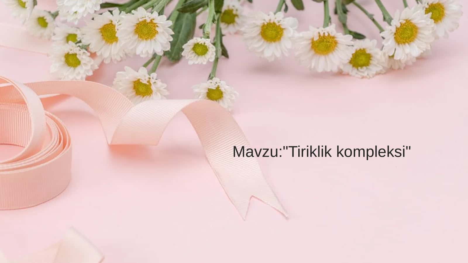 Tiriklik kompleksi