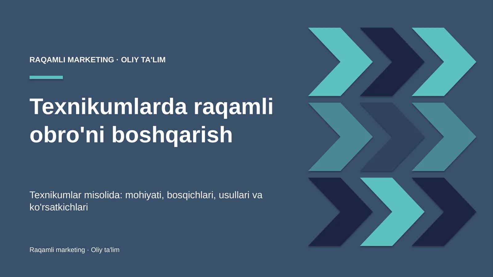 texnikumlarda raqamli obro'ni boshqarish 6055