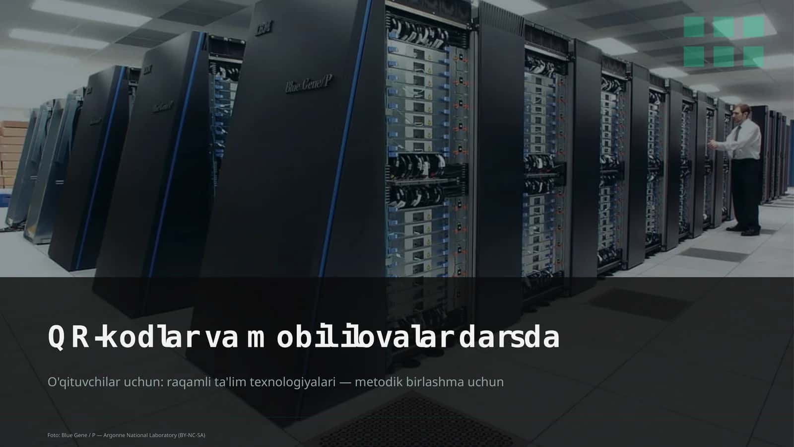 QR-kodlar va mobil ilovalar darsda