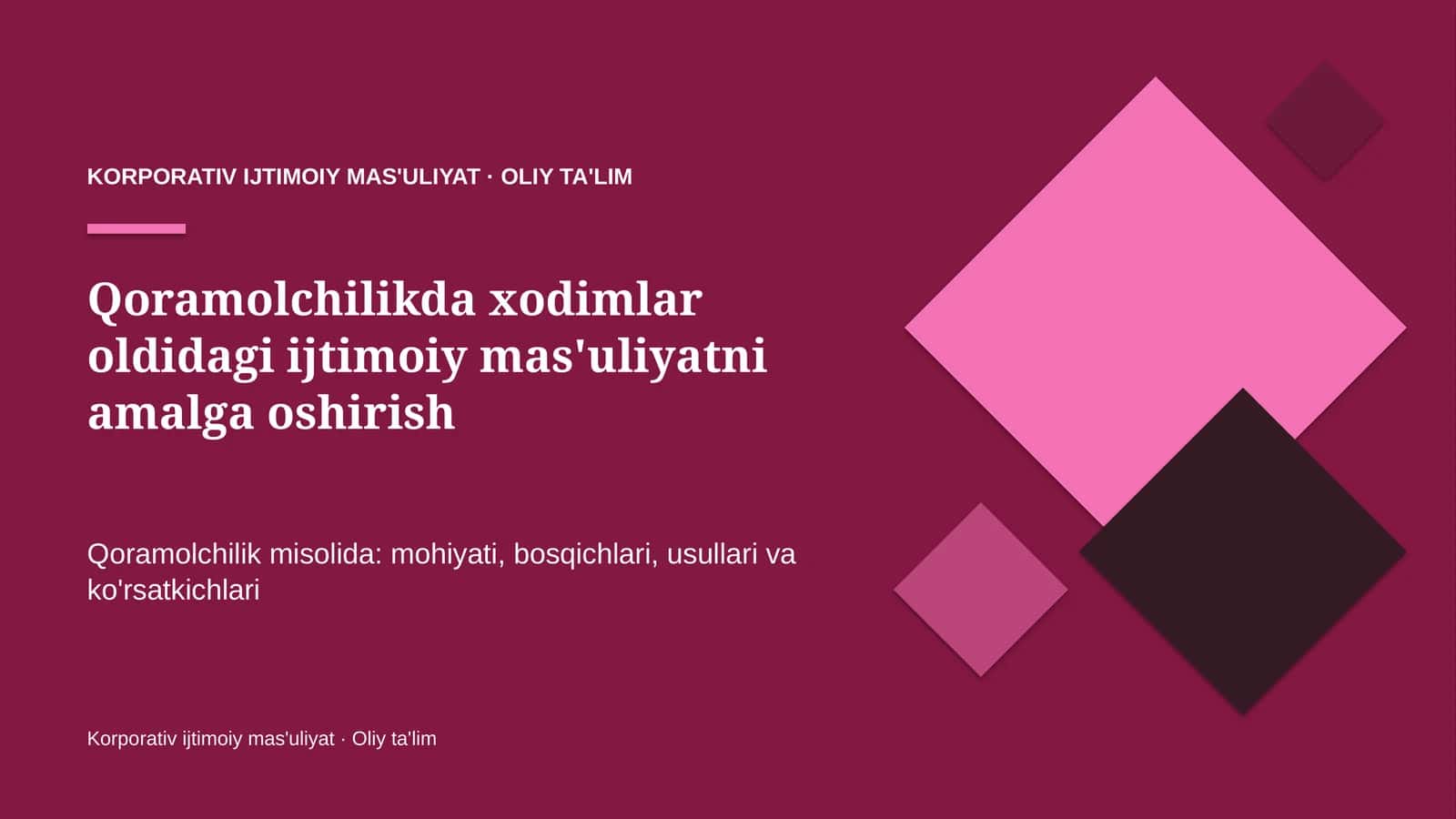 qoramolchilikda xodimlar oldidagi ijtimoiy mas'uliyatni amalga oshirish 1239