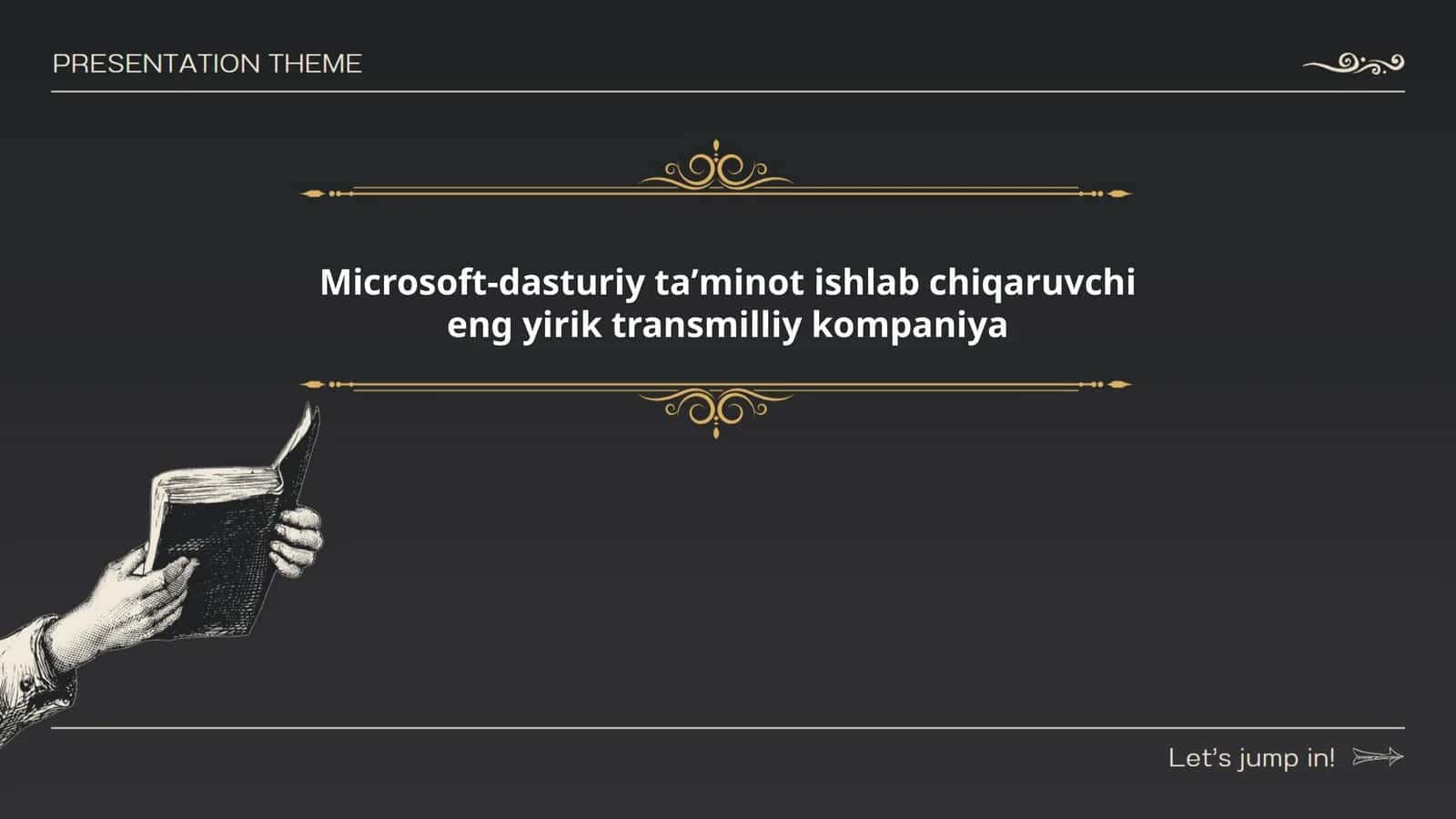 Microsoft-dasturiy taʼminot ishlab chiqaruvchi eng yirik transmilliy kompaniya