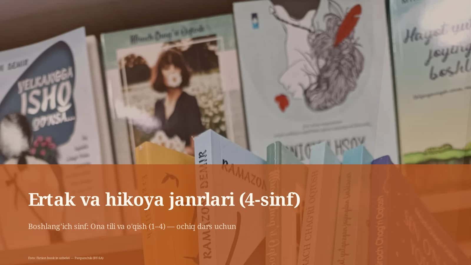 Ertak va hikoya janrlari (4-sinf)