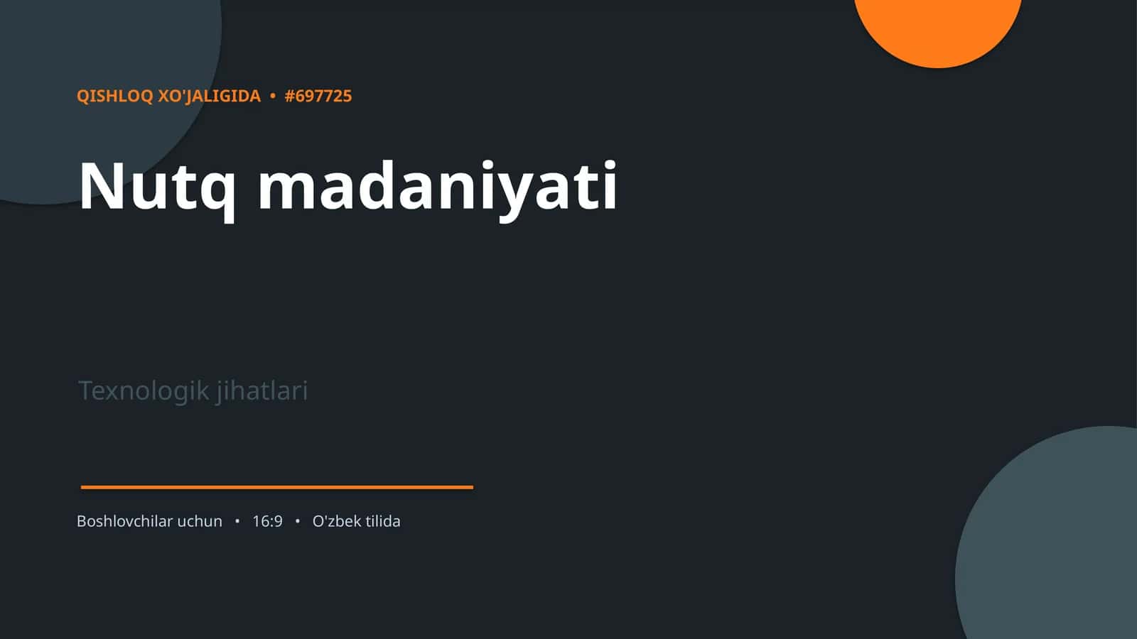 Nutq madaniyati