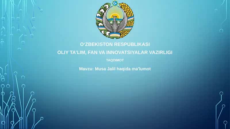 Musa Jalil haqidagi ma'lumot