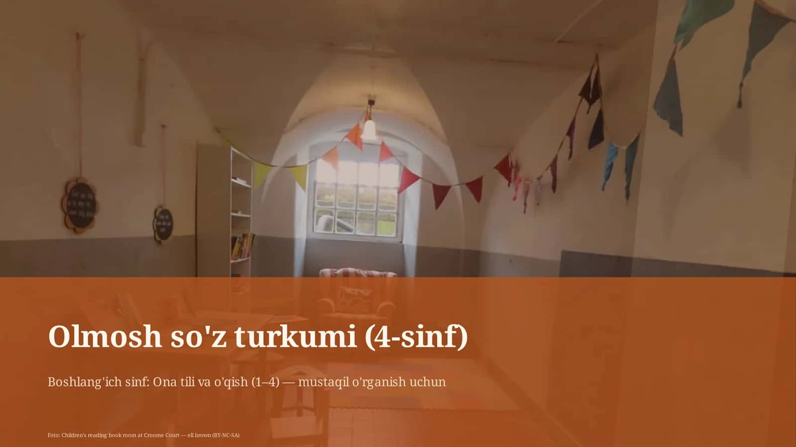 Olmosh so'z turkumi (4-sinf)