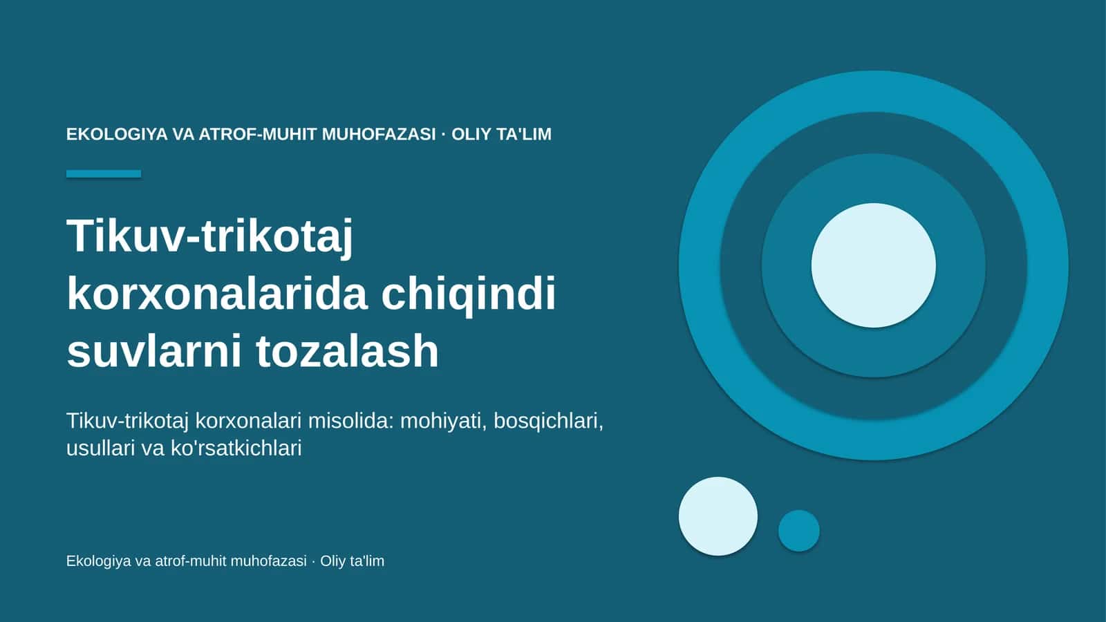 tikuv trikotaj korxonalarida chiqindi suvlarni tozalash 9412
