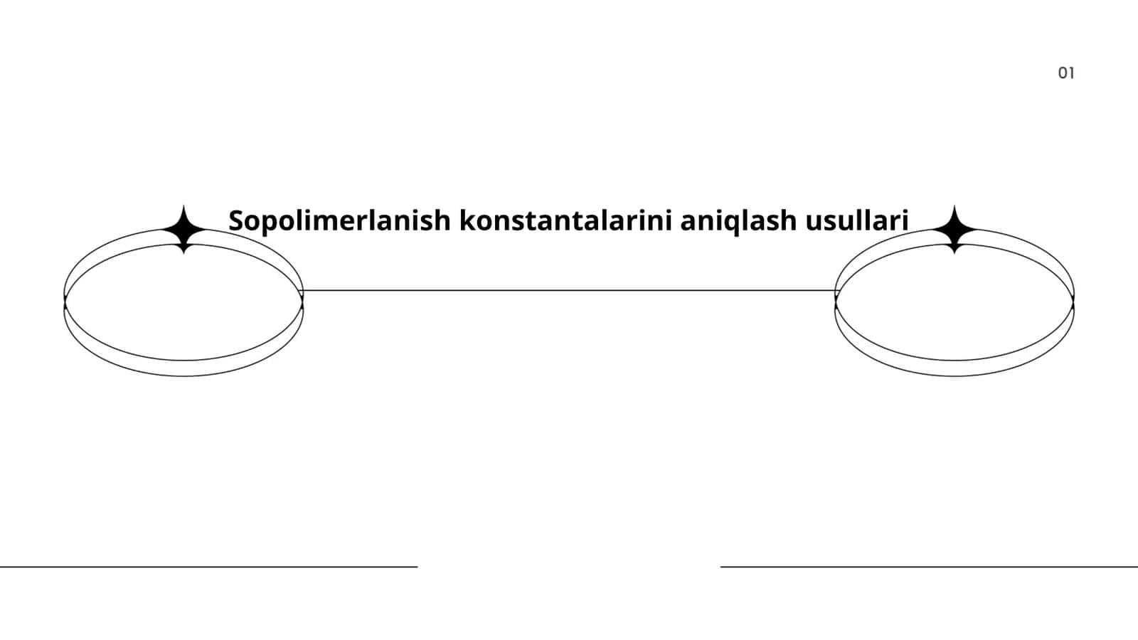 Sopolimerlanish konstantalarini aniqlash usullari