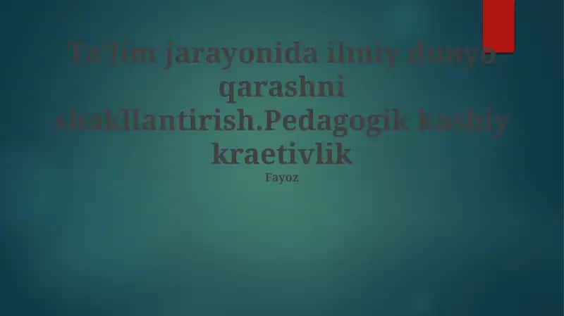 Pedagogical professional creativity to enhance the learning process based on 12 different types of classes in New York City, utilizing innovative teaching strategies and developing XXI century skills (communication, collaboration, problem-solving)