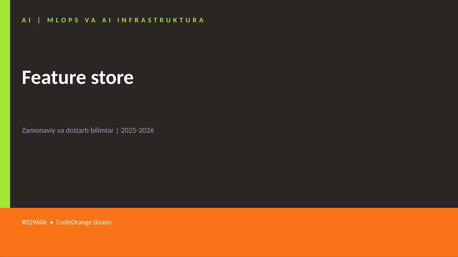 MLOPS VA AI INFRASTRUKTURA