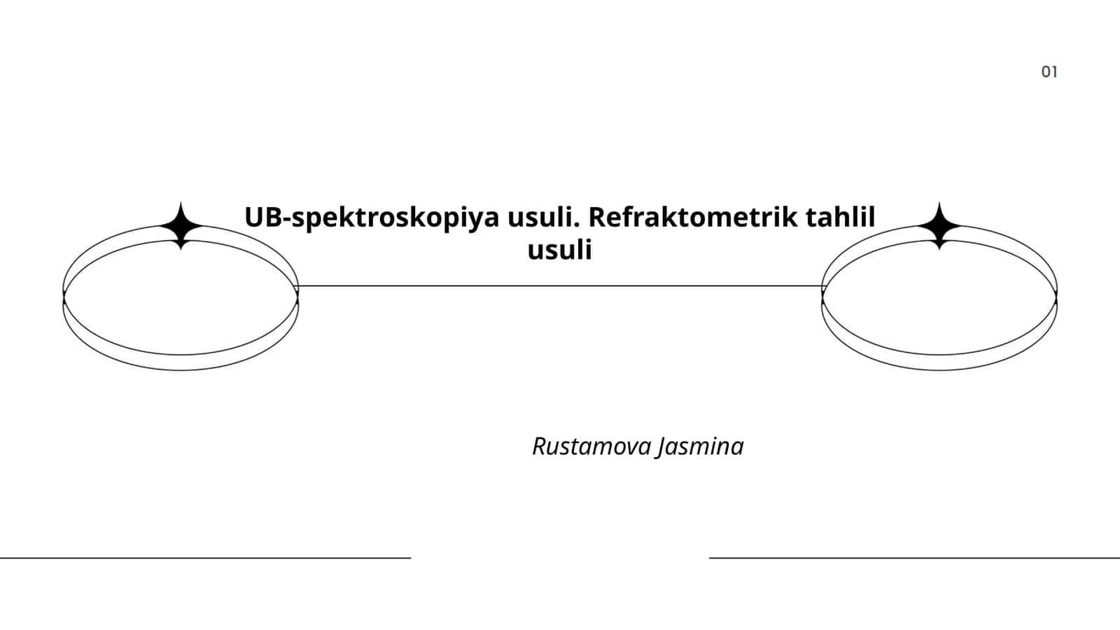 UB-spektroskopiya usuli. Refraktometrik tahlil usuli