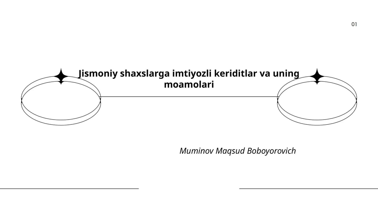 Jismoniy shaxslarga imtiyozli kreditlarning maqsadi