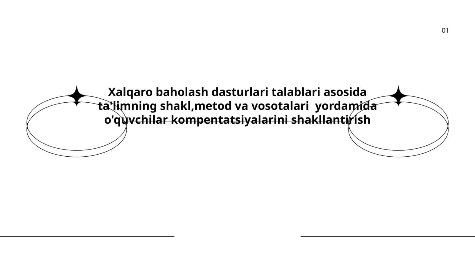 Xalqaro baholash dasturlari talablari asosida ta'limning shakl,metod va vosotalari yordamida o'quvchilar kompentatsiyalarini shakllantirish