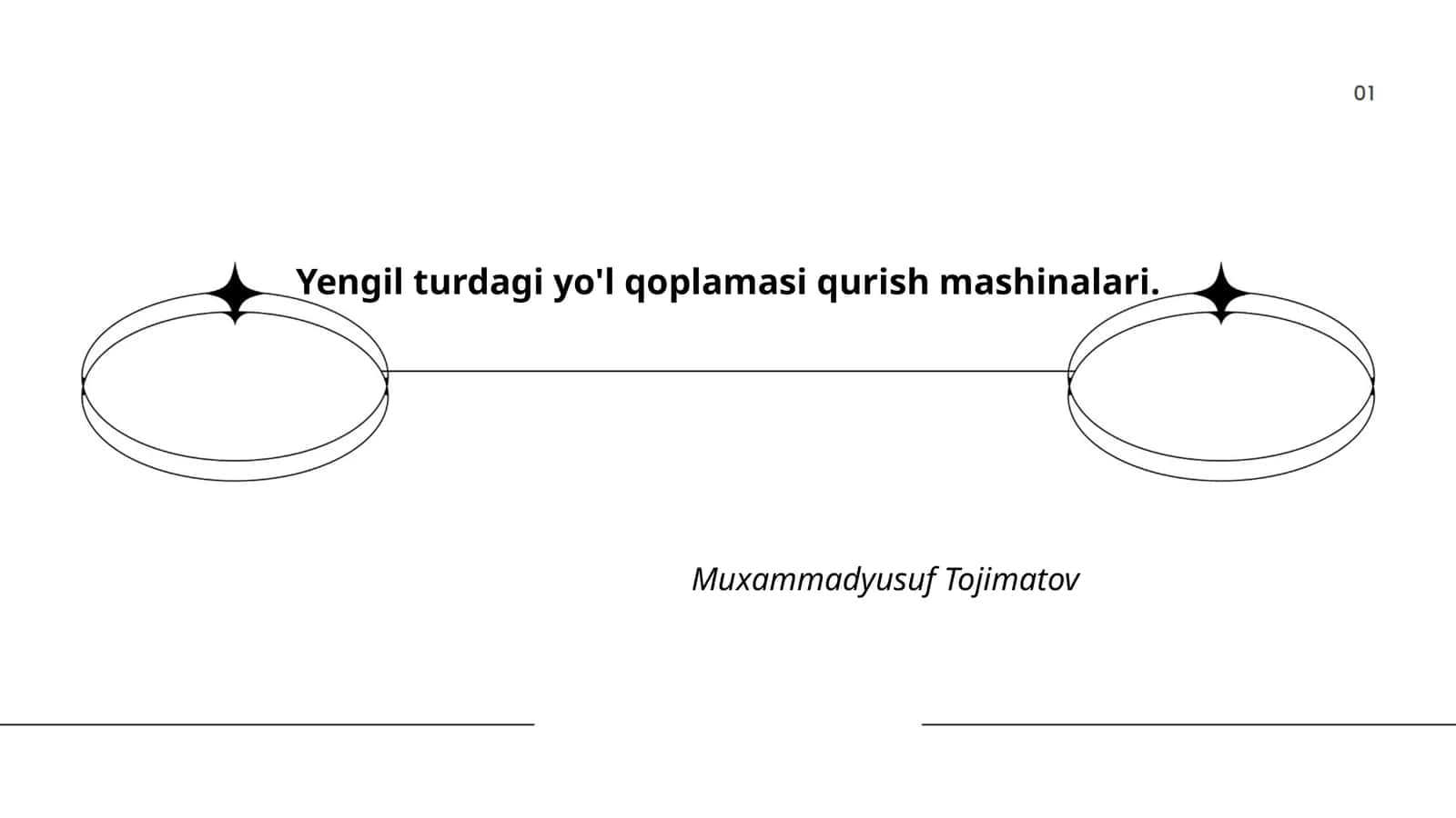 Yengil turdagi yo'l qoplamasi qurish mashinalari